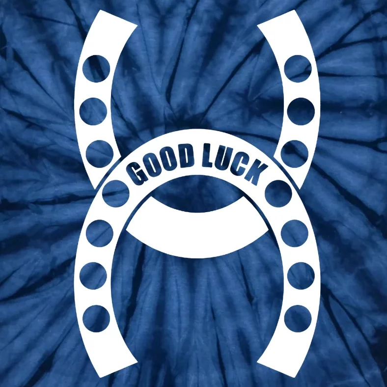 Good Luck The Lucky Horseshoes Tie-Dye T-Shirt