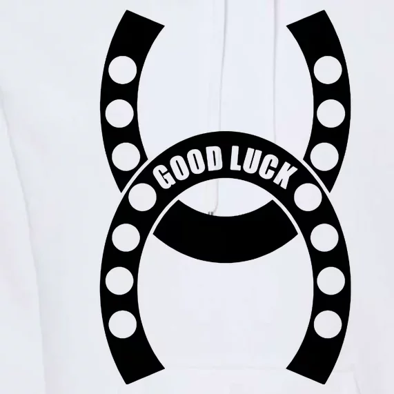 Good Luck The Lucky Horseshoes Premium Hoodie