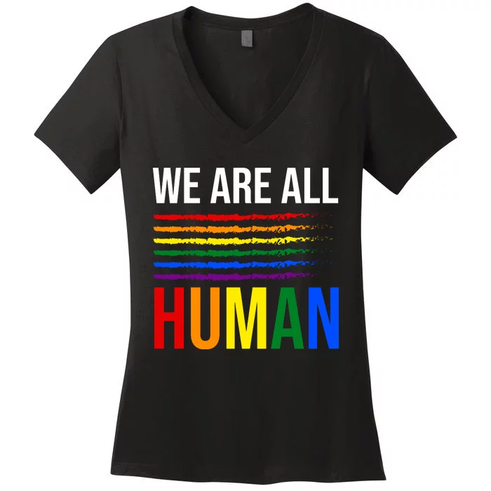 Gay LGBT T Women's V-Neck T-Shirt