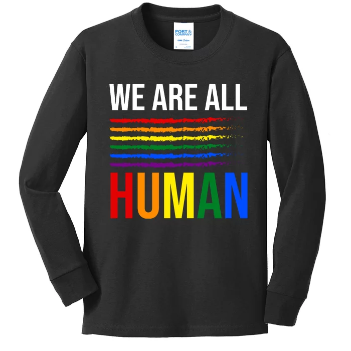 Gay LGBT T Kids Long Sleeve Shirt