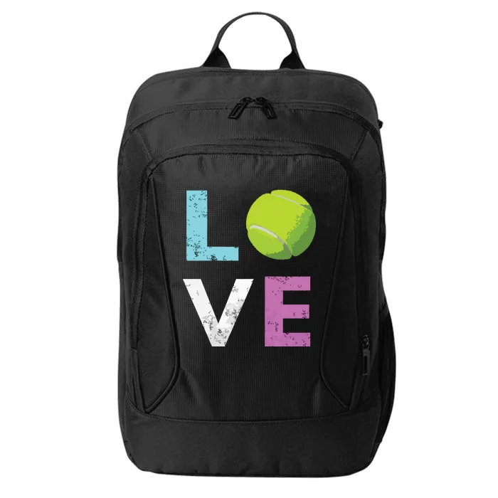 Girls Love Tennis Best Fun Birthday Gift City Backpack