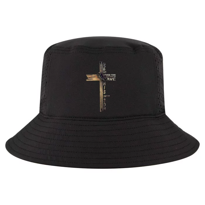 God Loved The World That He Gave His Only Son Cool Comfort Performance Bucket Hat