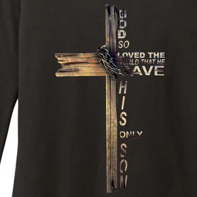 God Loved The World That He Gave His Only Son Womens CVC Long Sleeve Shirt