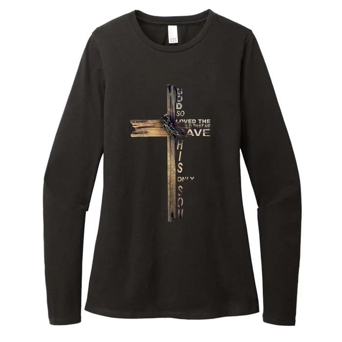 God Loved The World That He Gave His Only Son Womens CVC Long Sleeve Shirt