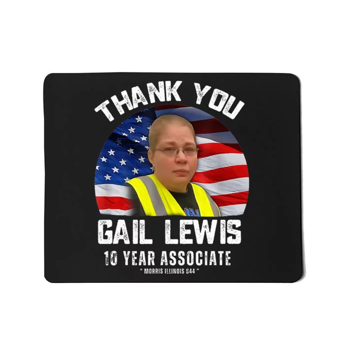 gail lewis thank you gail lewis Mousepad