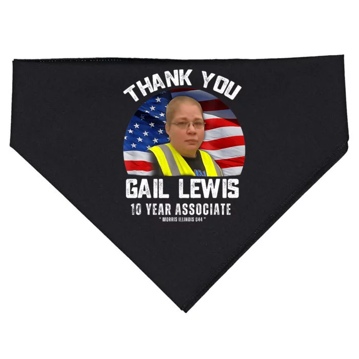 Gail Lewis Thank You Gail Lewis USA-Made Doggie Bandana