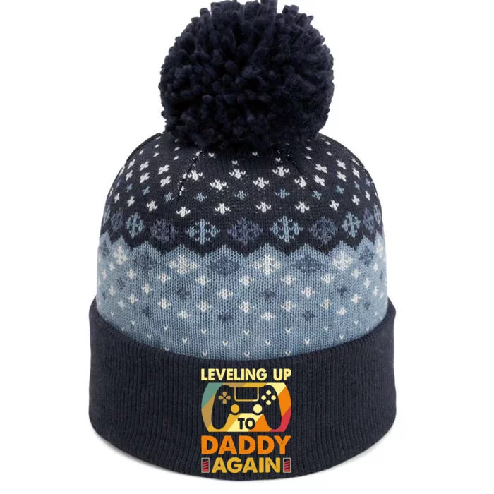 Gamer Leveling Up To Daddy Again Pregnancy Announcement The Baniff Cuffed Pom Beanie