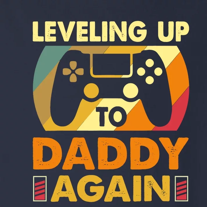 Gamer Leveling Up To Daddy Again Pregnancy Announcement Toddler Long Sleeve Shirt