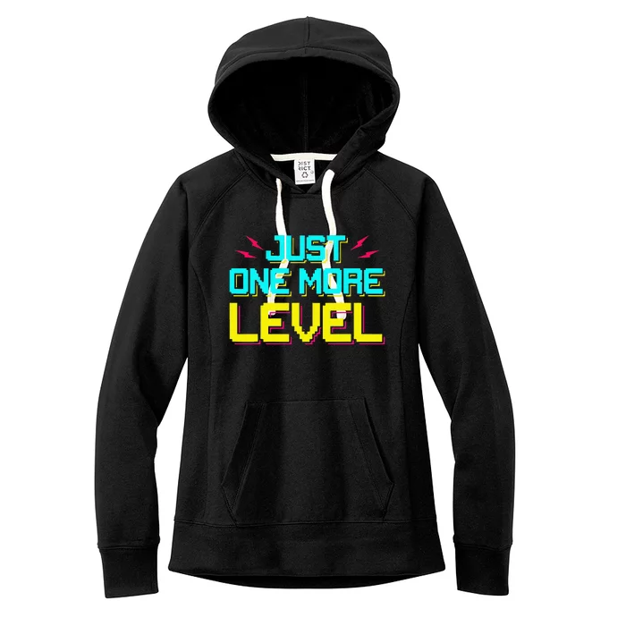 Gamer Level Up Video Gaming Birthday Easter Women's Fleece Hoodie