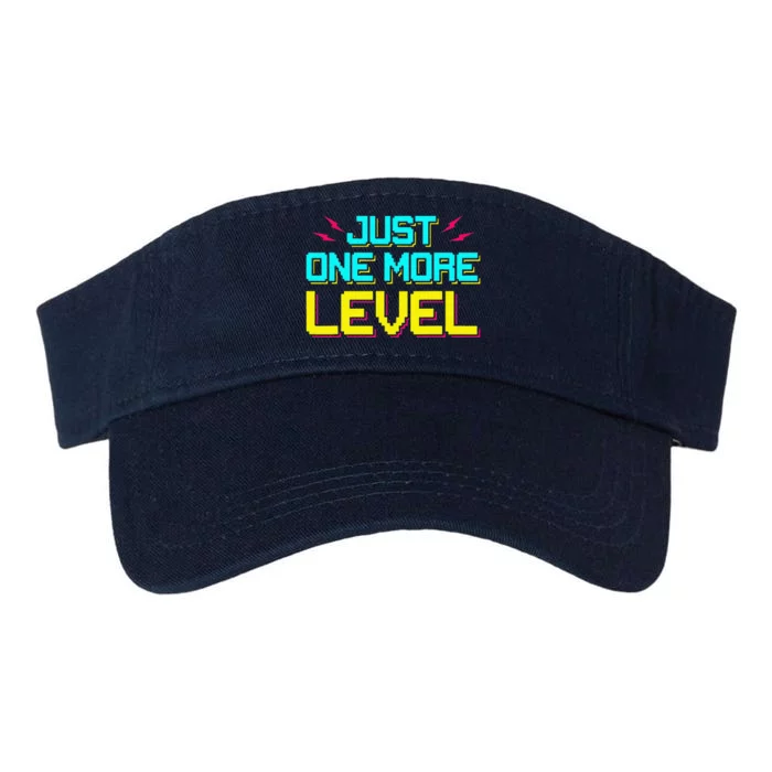 Gamer Level Up Video Gaming Birthday Easter Valucap Bio-Washed Visor