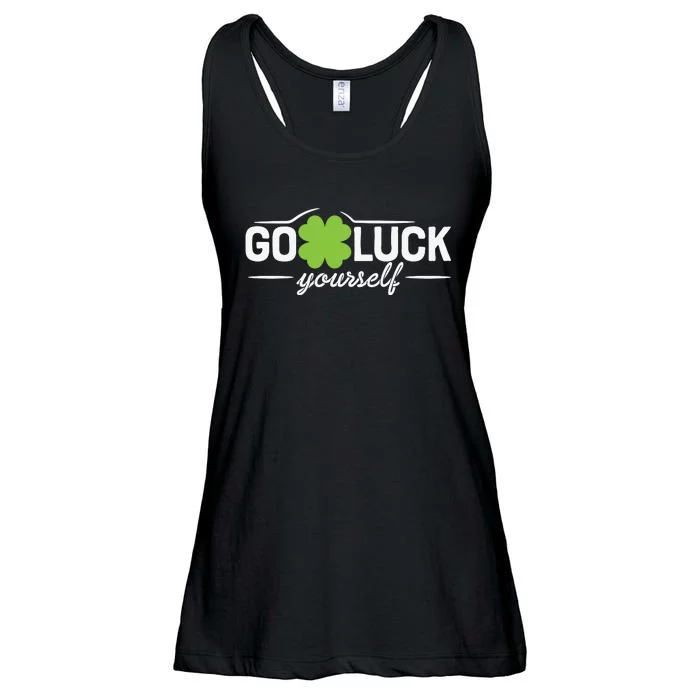 Go Luck Yourself St Patricks Day Ladies Essential Flowy Tank