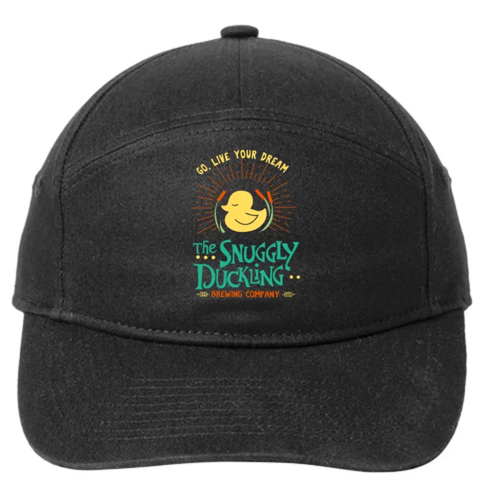 Go Live Your Dream The Snuggly Duckling 7-Panel Snapback Hat