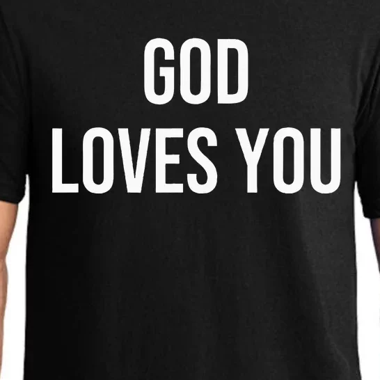 God Loves You Pajama Set