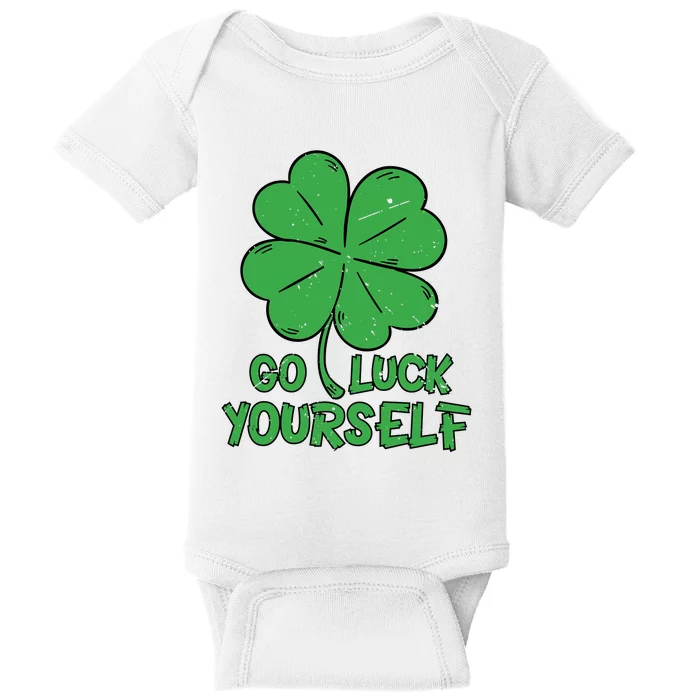 Go Luck Yourself Vintage St Patricks Day Baby Bodysuit