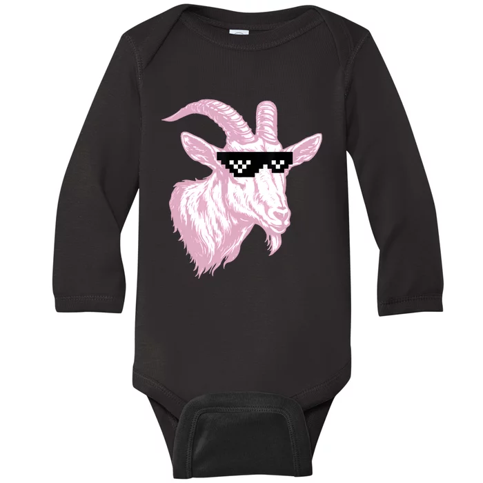 GOAT MIAMI 10 Baby Long Sleeve Bodysuit