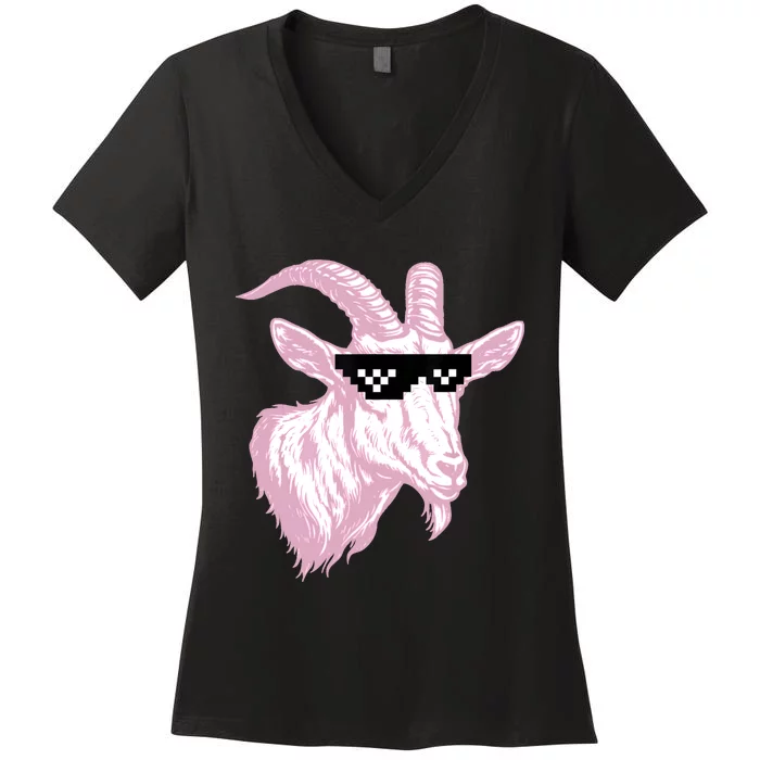 GOAT MIAMI 10 Women's V-Neck T-Shirt