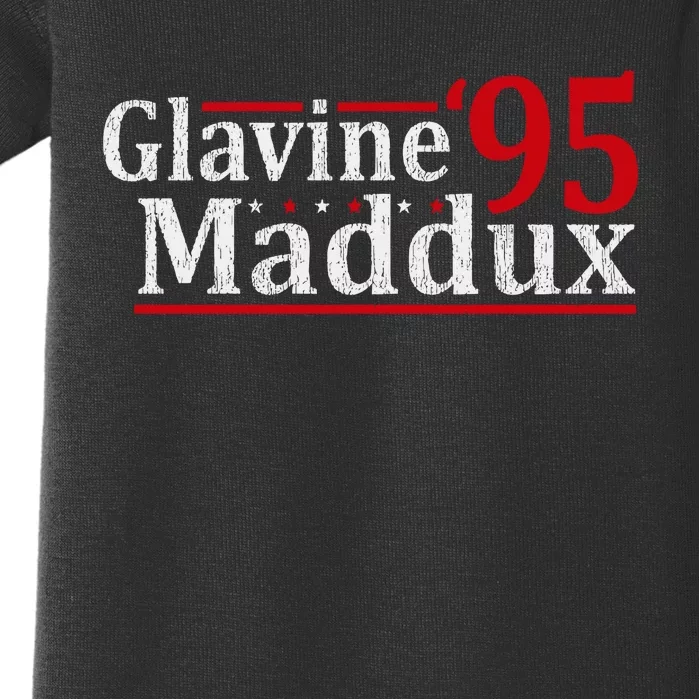 Glavine Maddux 1995 Atlanta Election Baby Bodysuit