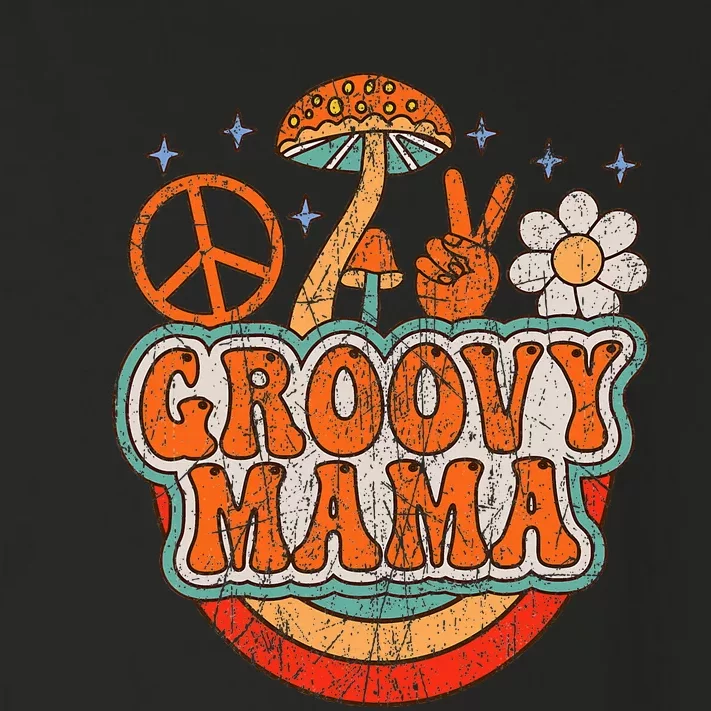 Groovy Mama 70s Aesthetic Nostalgia 1970S Retro Mom Toddler Long Sleeve Shirt