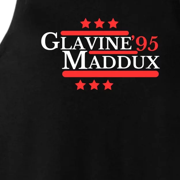 Glavine Maddux ’95 Ladies Tri-Blend Wicking Tank