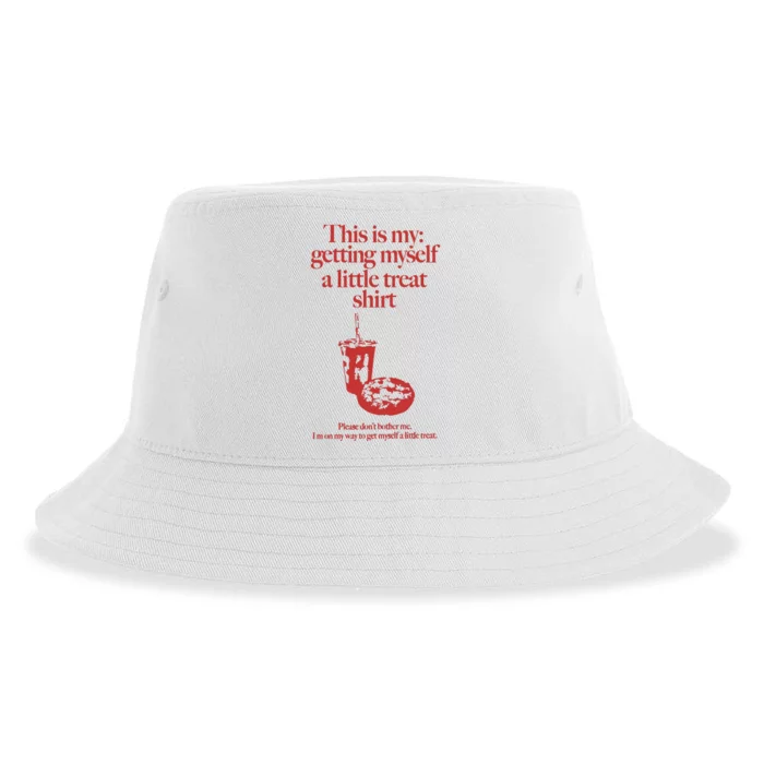 Getting Myself A Little Treat Sustainable Bucket Hat