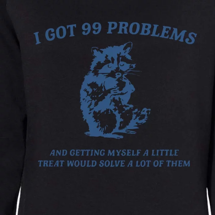 Getting Myself A Little Treat Silly Womens California Wash Sweatshirt