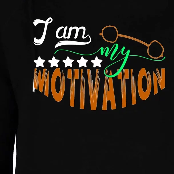 Gym Motivation Apparel Womens Funnel Neck Pullover Hood