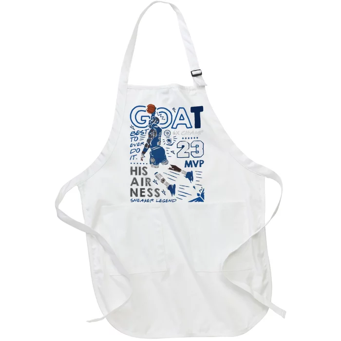 Goat Matching Air Full-Length Apron With Pocket