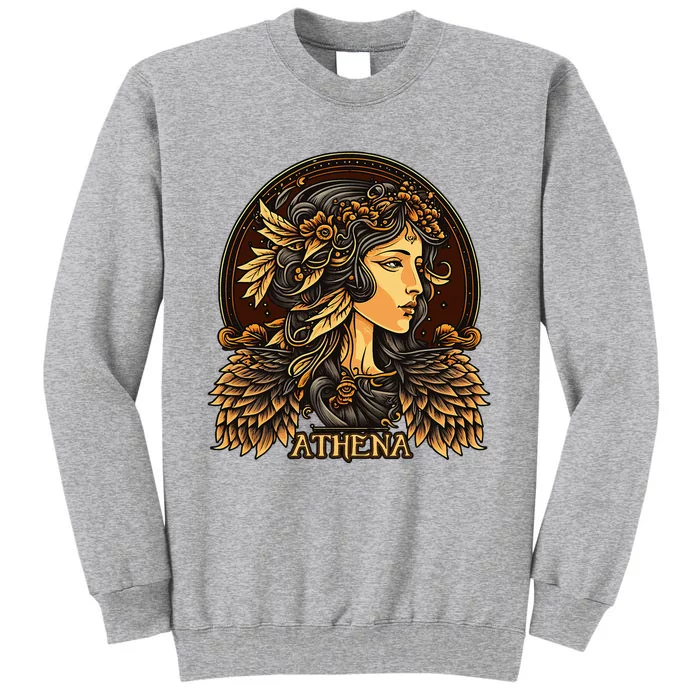 Greek Mythology Ancient Goddess Athena Olympian Deity Tall Sweatshirt