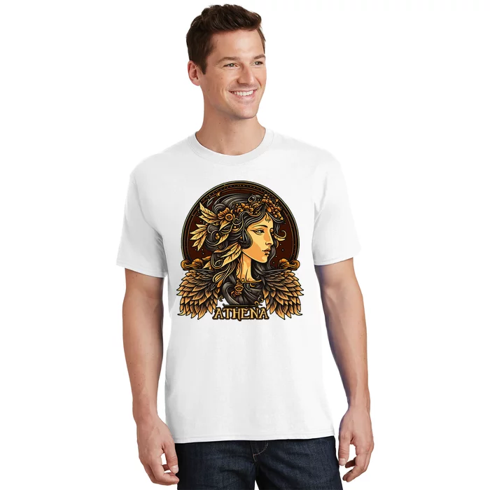 Greek Mythology Ancient Goddess Athena Olympian Deity T-Shirt