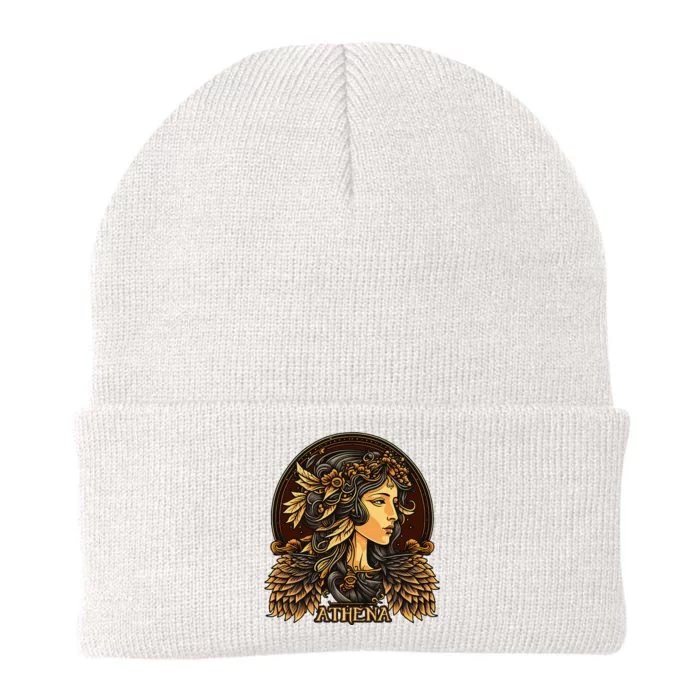 Greek Mythology Ancient Goddess Athena Olympian Deity Knit Cap Winter Beanie