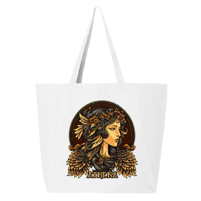 Greek Mythology Ancient Goddess Athena Olympian Deity 25L Jumbo Tote