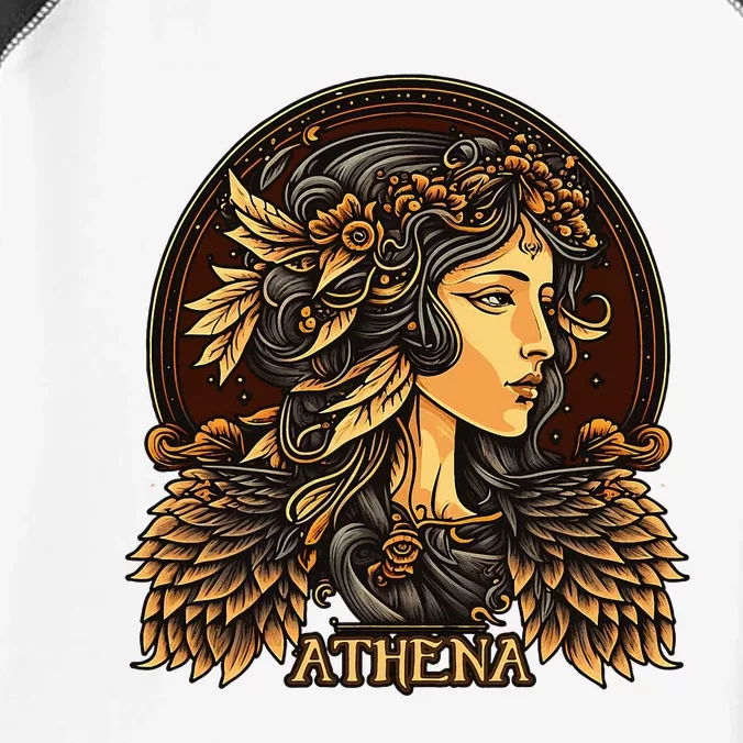 Greek Mythology Ancient Goddess Athena Olympian Deity Infant Baby Jersey Bodysuit