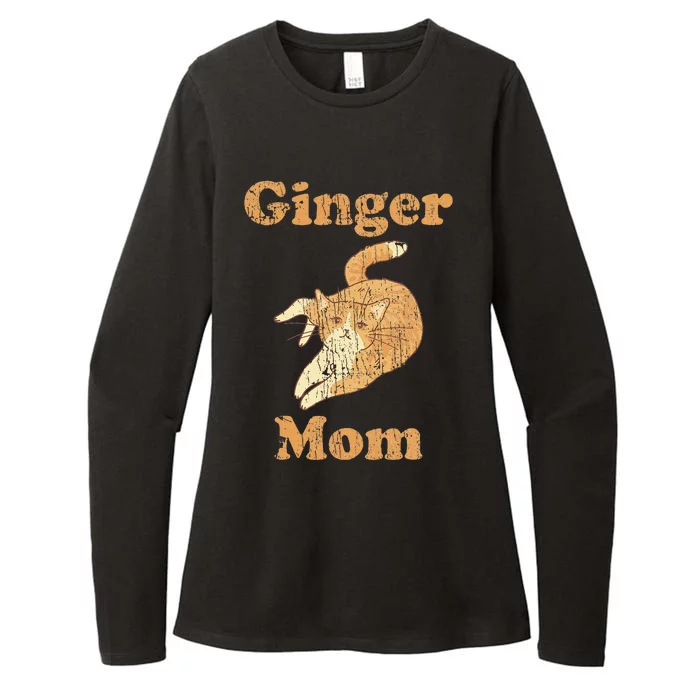 Ginger Mom Adorable Cat Feline Lover Cat Mom Womens CVC Long Sleeve Shirt