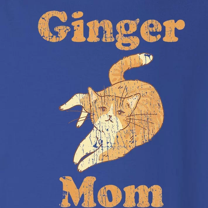 Ginger Mom Adorable Cat Feline Lover Toddler Long Sleeve Shirt