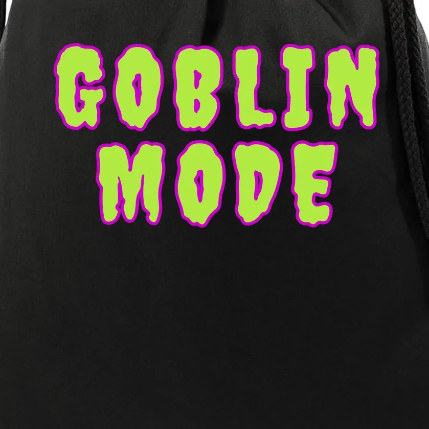 Goblin Mode Animals Going Goblin Mode Drawstring Bag