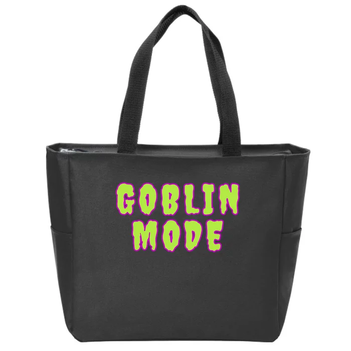 Goblin Mode Animals Going Goblin Mode Zip Tote Bag