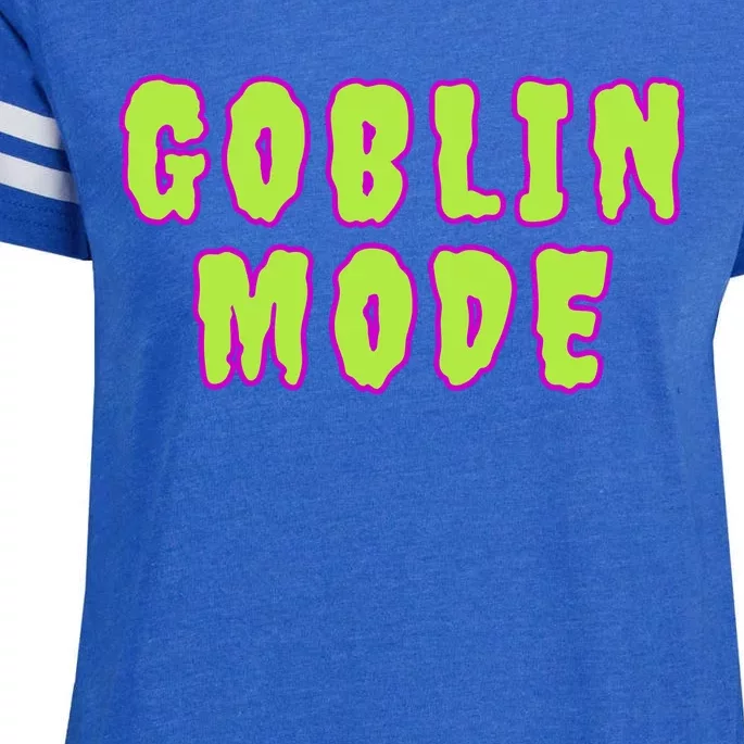 Goblin Mode Animals Going Goblin Mode Enza Ladies Jersey Football T-Shirt