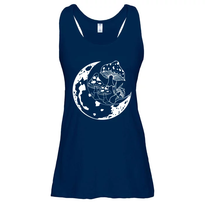 Goblincore Moon Aesthetic Dark Academia Mushroom Ladies Essential Flowy Tank