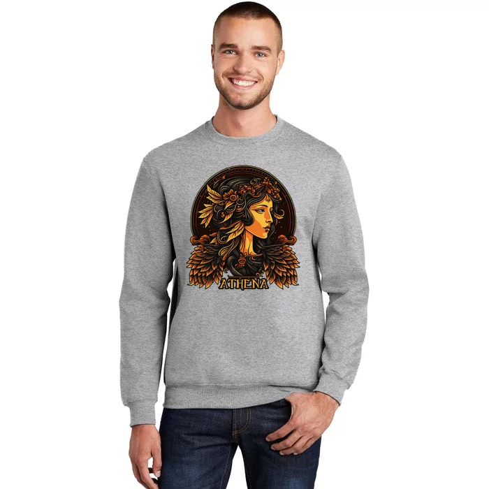 Greek Mythology Ancient Goddess Athena Olympian Deity Tall Sweatshirt