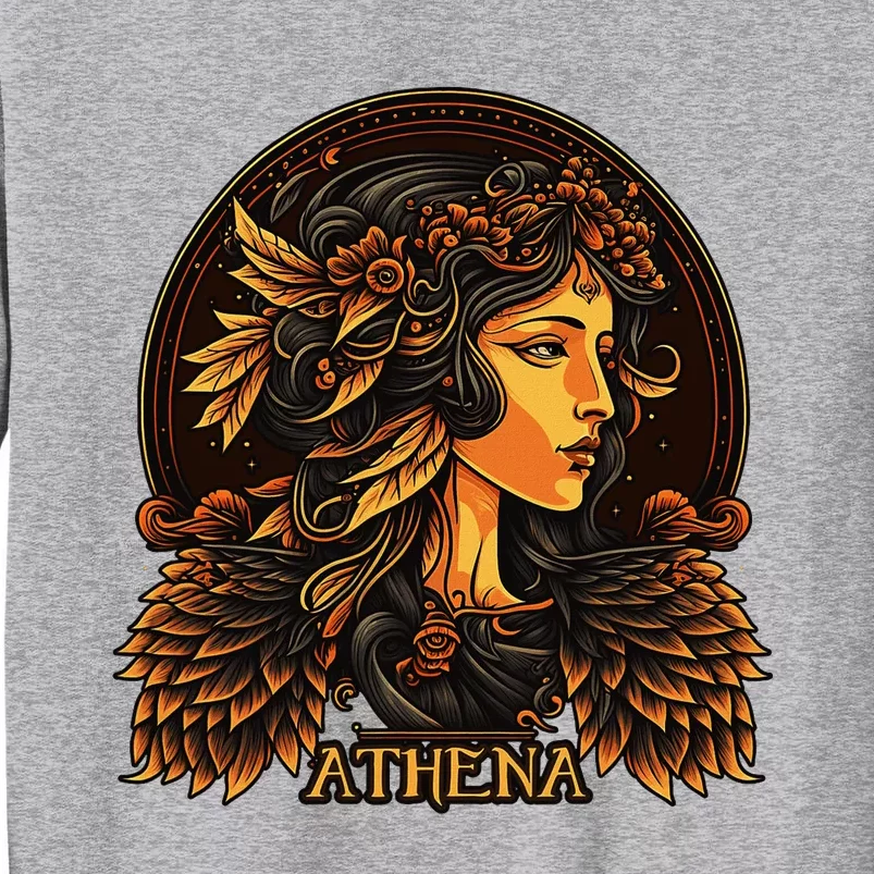 Greek Mythology Ancient Goddess Athena Olympian Deity Tall Sweatshirt