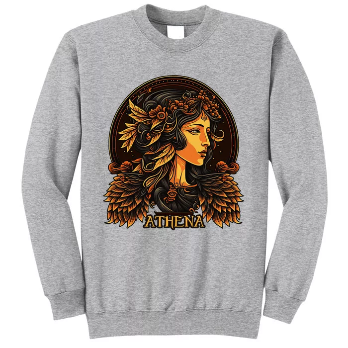 Greek Mythology Ancient Goddess Athena Olympian Deity Tall Sweatshirt