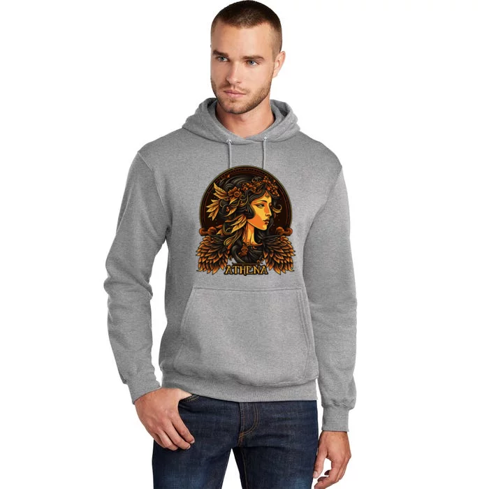 Greek Mythology Ancient Goddess Athena Olympian Deity Tall Hoodie