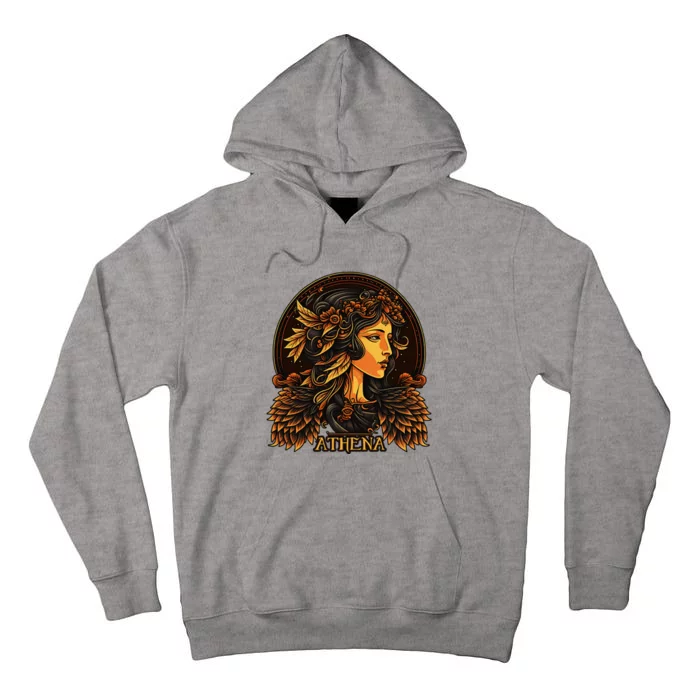 Greek Mythology Ancient Goddess Athena Olympian Deity Tall Hoodie