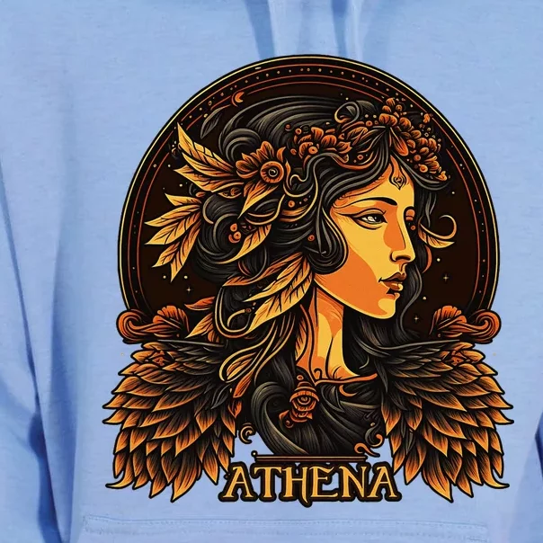 Greek Mythology Ancient Goddess Athena Olympian Deity Unisex Surf Hoodie