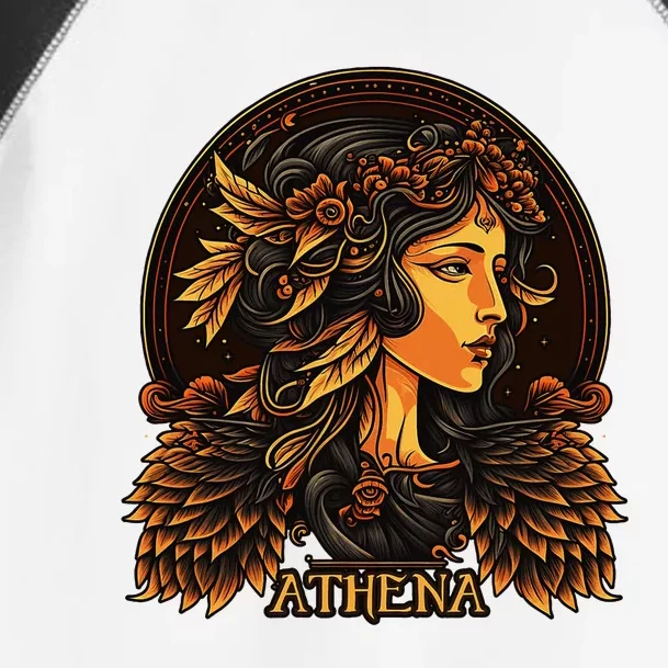 Greek Mythology Ancient Goddess Athena Olympian Deity Toddler Fine Jersey T-Shirt