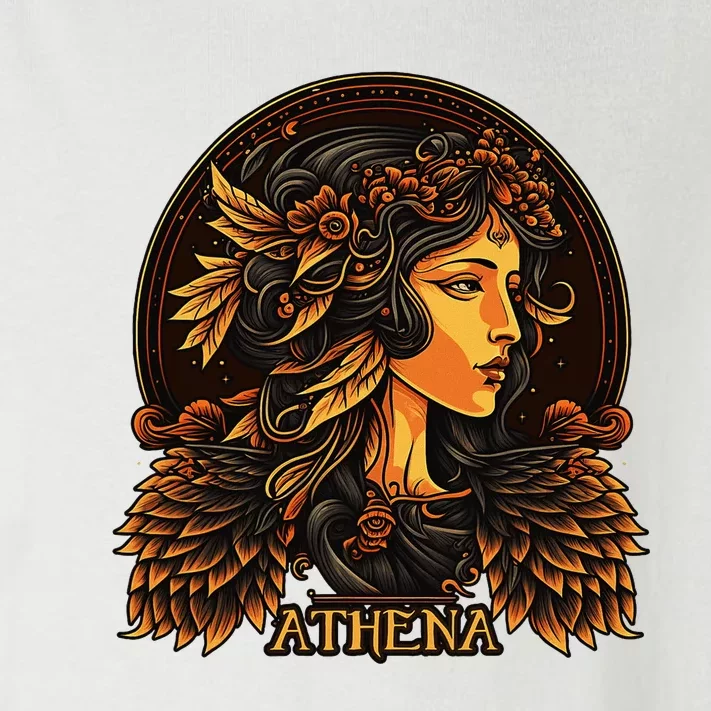 Greek Mythology Ancient Goddess Athena Olympian Deity Toddler Long Sleeve Shirt