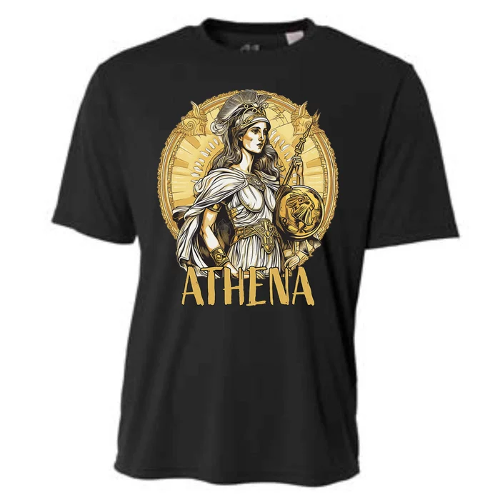 Greek Mythology Athena The Goddess Of Wisdom And War Cooling Performance Crew T-Shirt