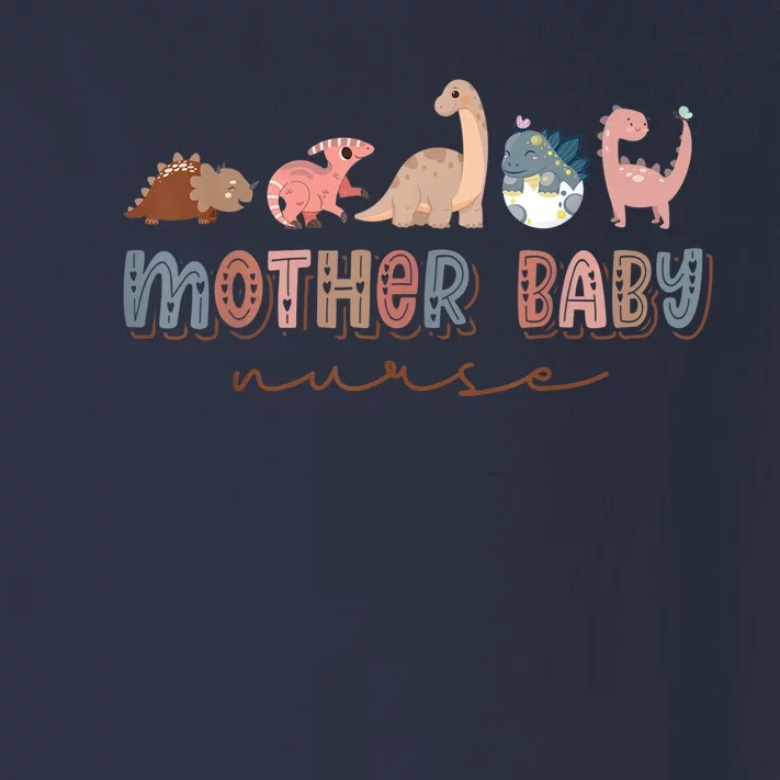 Groovy Mother Baby Nurse Postpartum Nursing Cute Dinosaur Toddler Long Sleeve Shirt