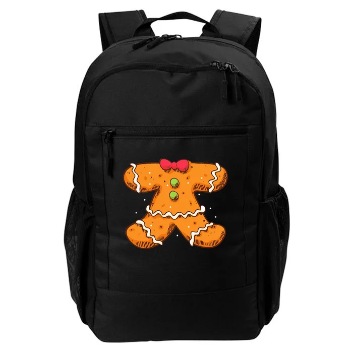 Gingerbread Man Body Costume Christmas Xmas Art Daily Commute Backpack