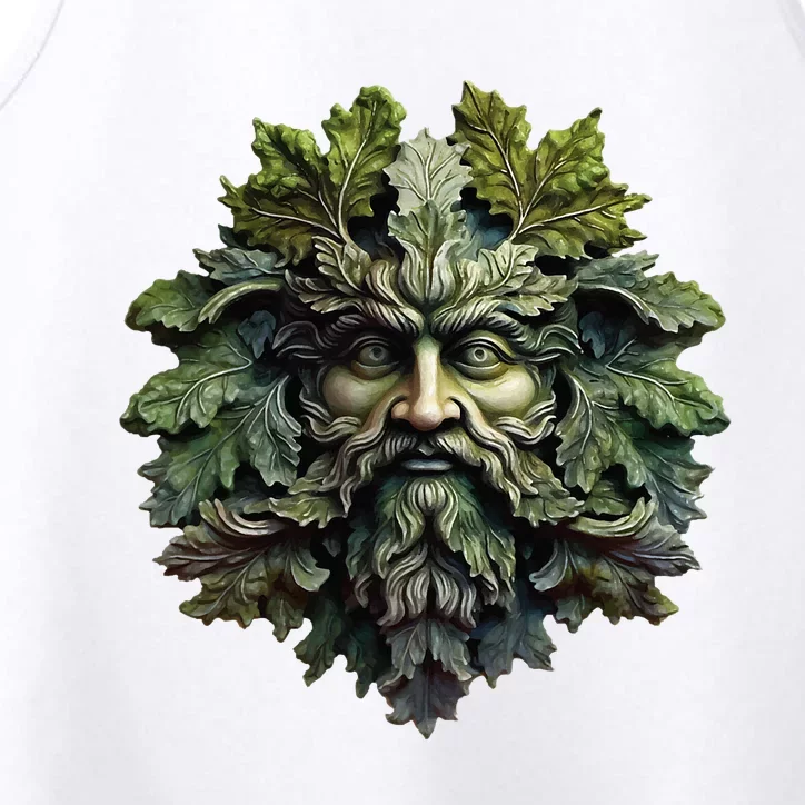 Green Man Botanical Greenman Performance Tank